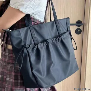 【Porabella】簡約休閒 帆布托特包手提單肩包 ins風 送女友 情人節禮物首選 Bags