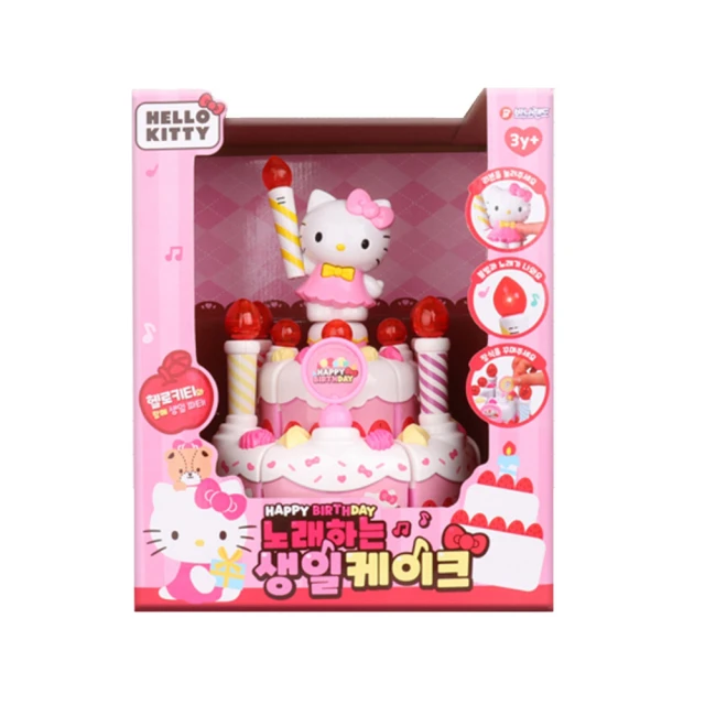 Sanrio 三麗鷗家族 HELLO KITTY - 音樂生日蛋糕