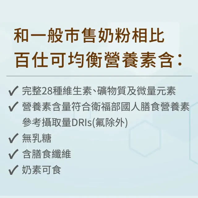 【Boscogen 百仕可】均衡營養素 粉劑 850gx2罐(臨床醫學實證 4周營養良好人數增4倍)