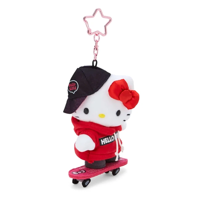 SANRIO 三麗鷗 滑板系列 街頭風造型玩偶吊飾 Hello Kitty