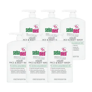 【SEBAMED 施巴】潔膚露 1000mlx6入(總代理)