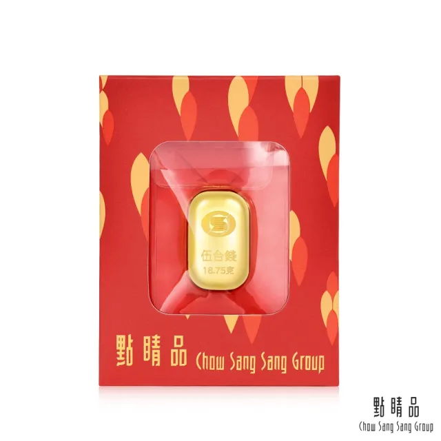 【點睛品】伍台錢 黃金金條-計價黃金(18.75克)