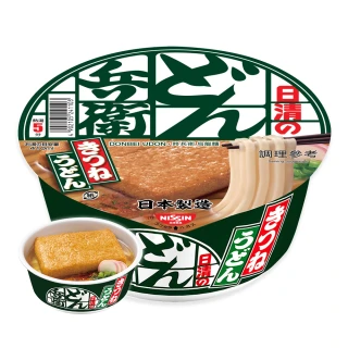 【NISSIN 日清】咚兵衛油豆腐烏龍麵 95gx12碗