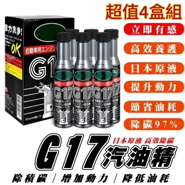 BFMax 日本原液G17汽油精 24入組(除積碳 提高性能 汽車養護)