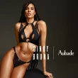 【Aubade】超模Cindy bruna×Aubade聯名款 華麗波浪水滴無襯內衣 性感內衣 法國進口 女內衣(3C12)