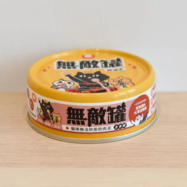 【parkcat 貓樂園】無敵罐肉泥王主食罐 80g*24罐組(貓罐/全齡貓)