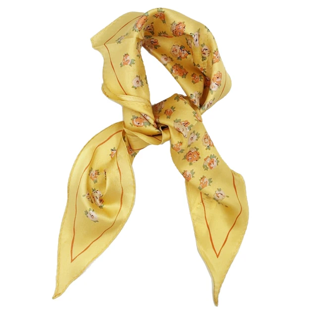 KARL LAGERFELD 卡爾 羅紋刺繡針織圍巾-白色好