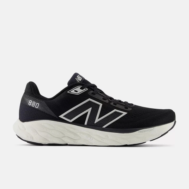 NEW BALANCE Fresh Foam X 880 V14 男鞋 運動鞋 慢跑鞋 黑 白 2E楦 NB(M880B14)