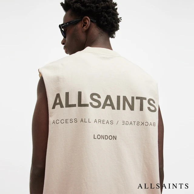 ALLSAINTS ACCESS 無袖背心BAILEY TAUPE(寬鬆版型)