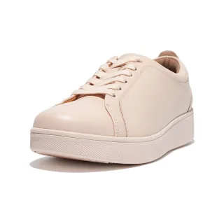 【FitFlop】RALLY SNEAKERS 運動風繫帶休閒鞋-女(玫瑰色)
