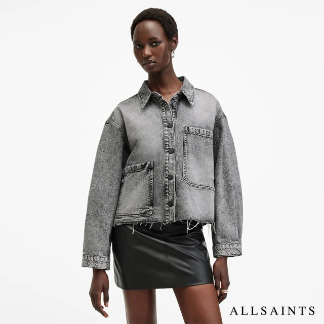 ALLSAINTS NICKY 牛仔外套Vintage Black(寬鬆版型)