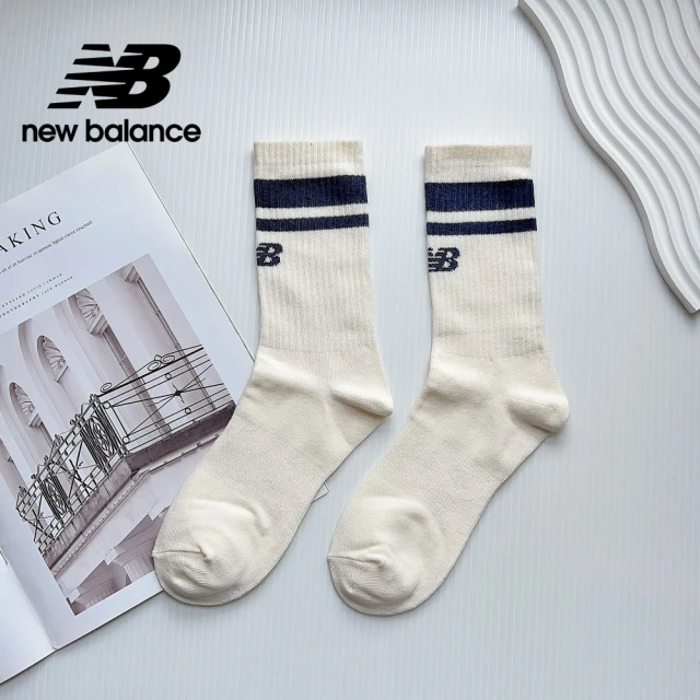 NEW BALANCE NB MIT條紋中長襪_LAS321