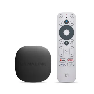 【Dynalink】Google TV 智慧4K電視盒 電視棒 / DL-GT36(Netflix Disney+ 雙授權/全新升級版本/Chromecast)