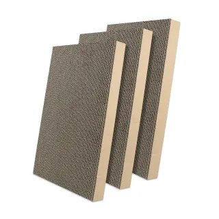 【貓本屋】加大XL號 立式L型貓抓板專用替換芯(3片/組-專用配件)