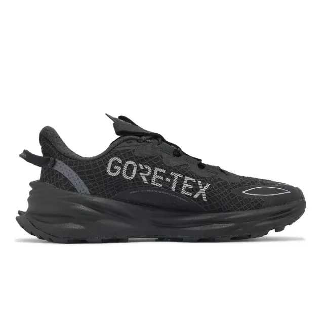 【PUMA】越野跑鞋 Fast-Trac Nitro 3 GTX Wns 女鞋 黑 銀 防水 抓地 戶外 運動鞋(379795-01)