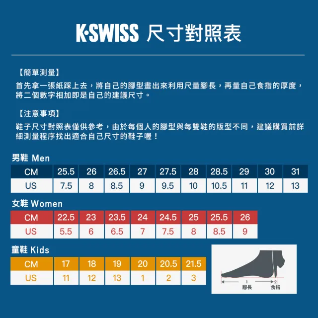 【K-SWISS】時尚運動鞋Court Vittora II-男女-多款任選(快倉限定)