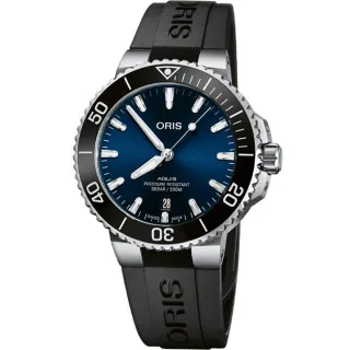 【ORIS 豪利時】Aquis 時間之海300米潛水錶-41.5mm(0173377664135-0742264FC)