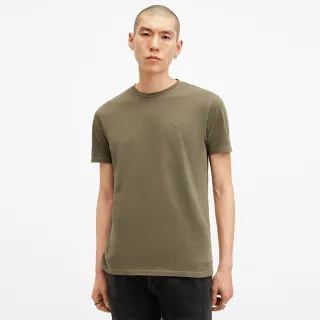 【ALLSAINTS】OSSAGE 短袖T恤MARLEY GREEN M001JZ(修身版型)