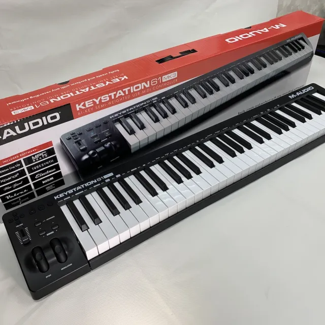 M-AUDIO】Keystation 61 MK3 MIDI 鍵盤控制器(一年保固總代理