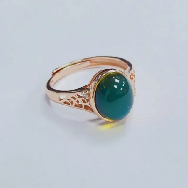 【勝弘珠寶】多明尼加藍珀戒指-戒面