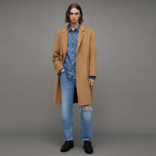 【ALLSAINTS】STANO 羊毛大衣DEEP CAMEL MC044Z(寬鬆版型)