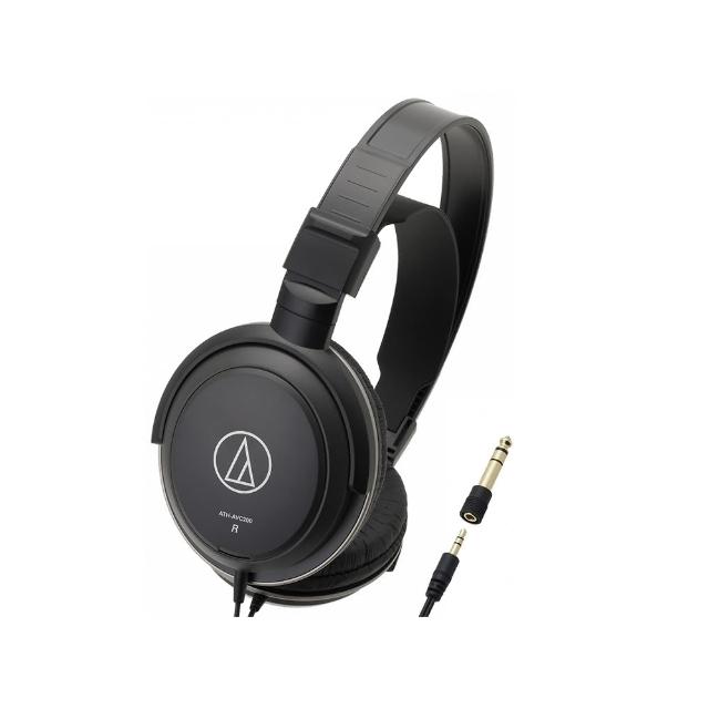 【audio-technica 鐵三角】鐵三角密閉式動圈型耳罩耳機ATHAVC200(鐵三角.高音質)