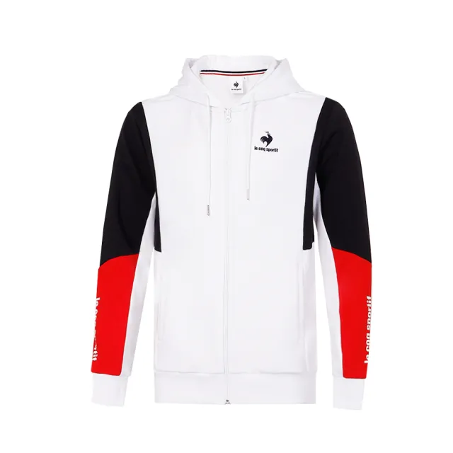 【LE COQ SPORTIF 公雞】休閒經典連帽外套 男女款-2色-LWU63363