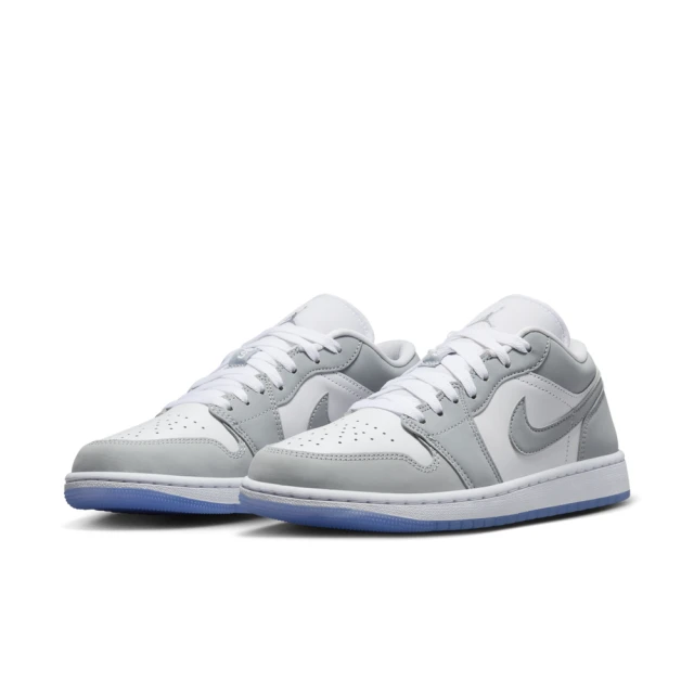 NIKE 耐吉 運動鞋 休閒鞋 女鞋 男鞋 AIR JORDAN 1 LOW Wolf Grey White 灰白 AJ1 小Dior(DC0774105)