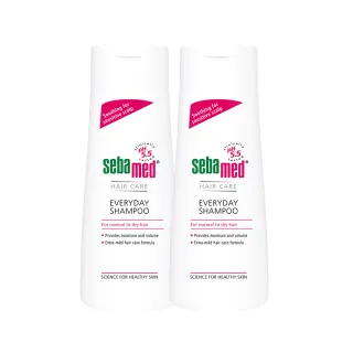 【SEBAMED 施巴】溫和洗髮乳200mlx2入(總代理)