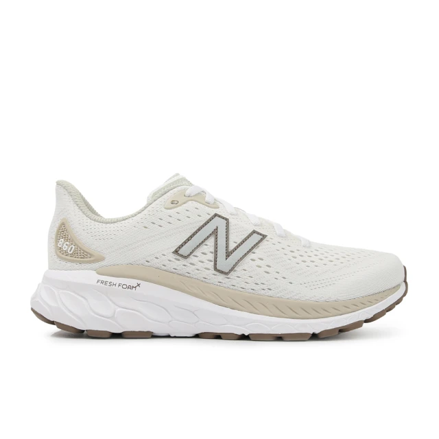 NEW BALANCE Fresh Foam X 860 V13 女鞋 運動鞋 慢跑鞋 白 淺金 D楦 NB 雙11(W86013J)