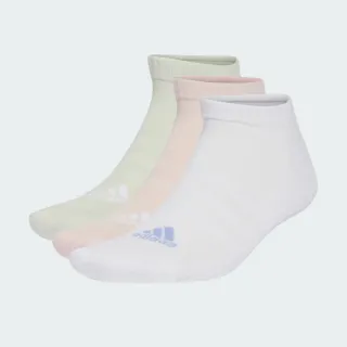 【adidas 愛迪達】腳踝襪 3 雙入 男/女 IZ0164