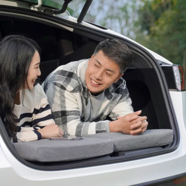 【orest】CAMPING 頂級車露記憶床墊(輕量便攜 三秒攤平 車用露營充氣床墊沒有的便捷)