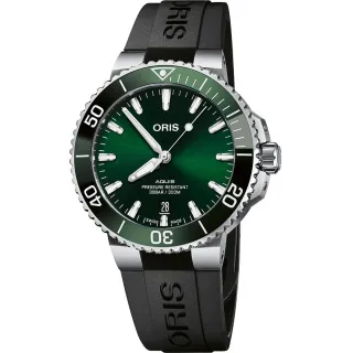 【ORIS 豪利時】Aquis 時間之海300米潛水錶-41.5mm(0173377664157-0742264FC)