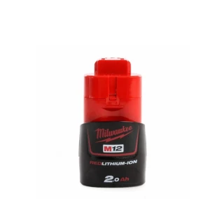【Milwaukee 美沃奇】公司貨  美沃奇 米沃奇 12V 鋰電池 電池 鋰電  2.0AH(M12 B2)