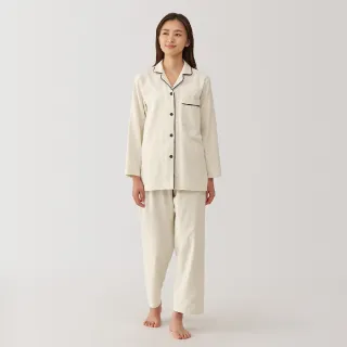 【MUJI 無印良品】女無側縫法蘭絨家居睡衣(共8色)