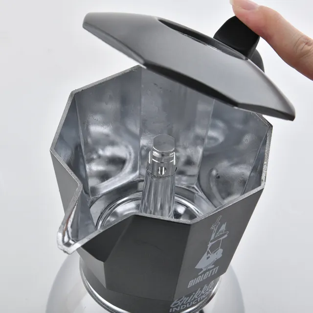 Bialetti Brikka 加壓摩卡壺 4人份 升級款 咖啡壺 {電磁爐 IH爐可用}(平輸品)