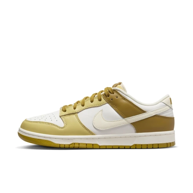 NIKE 耐吉 DUNK LOW RETRO 男鞋 休閒鞋 運動鞋 白黃(FZ4042716)