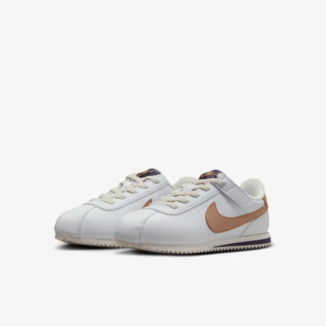 NIKE 耐吉 運動鞋 休閒鞋 慢跑鞋 阿甘鞋 童鞋 中大童 NIKE KIDS CORTEZ EASYON PSV 白卡其(DM0951109)