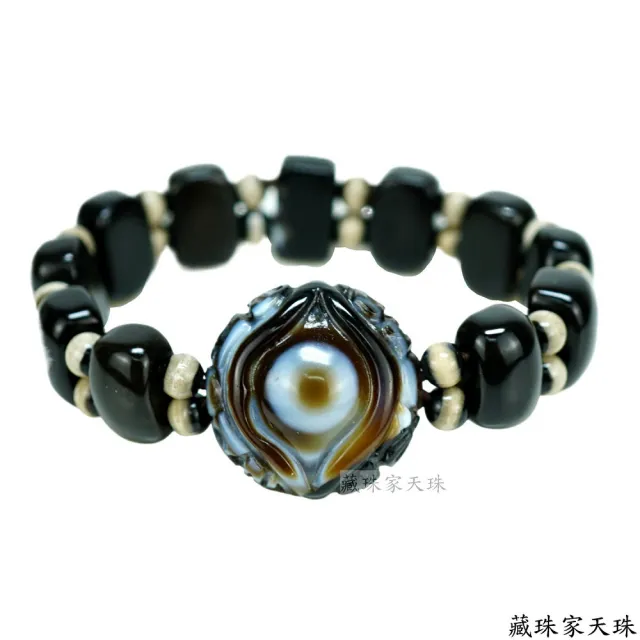 【藏珠家】精品財咒天眼+大手印天眼天珠手鍊