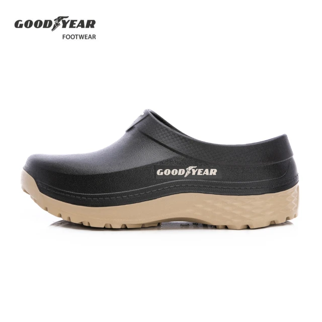 GOODYEAR 固特異 榮耀V3-多功能輕便鞋/男鞋 防水 防油潑濺 台灣製 黑色(GAMP43323)