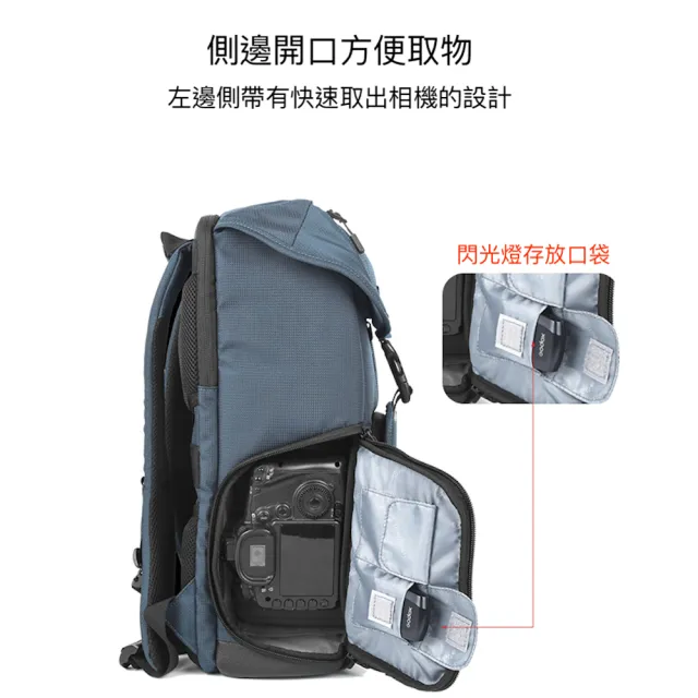 【Prowell】雙11 兩機多鏡相機後背包 相機保護包 內部可拆攝影包 大容量後背包 WIN-23003