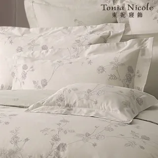【Tonia Nicole 東妮寢飾】活動品-環保印染100%精梳棉兩用被床包組-沙漠玫瑰(雙人)