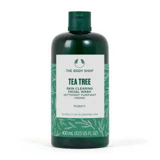 【THE BODY SHOP 美體小舖】茶樹淨膚深層潔面膠(400ML)