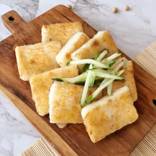 煙燻培根港式蘿蔔糕20片組(蘿蔔絲高比重 真材實料 黃金恰恰口感)