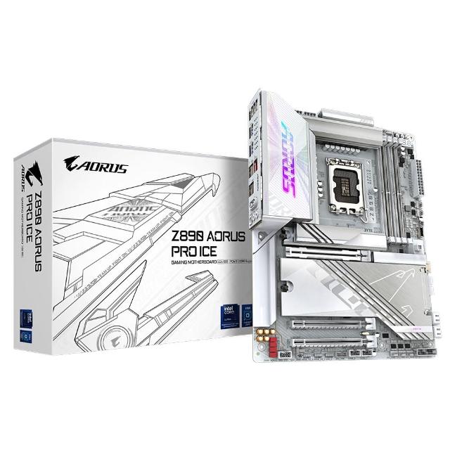 【GIGABYTE 技嘉】Z890 AORUS PRO ICE DDR5 主機板