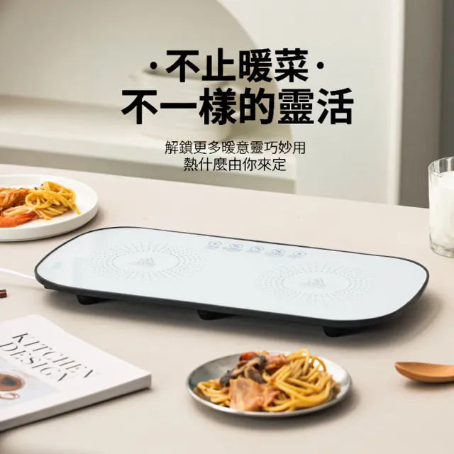 【ANTIAN】智能恆溫小型暖菜板 家用多功能熱菜墊 餐桌飯菜保溫墊 暖杯墊 熱菜板