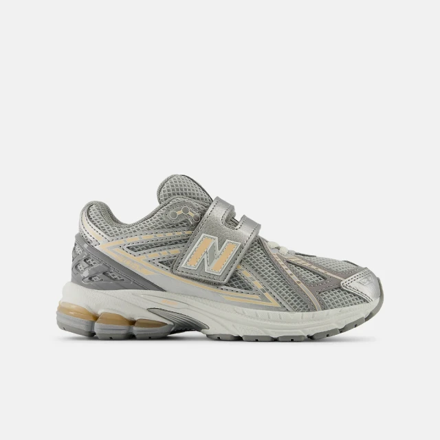 NEW BALANCE 1906 中童 灰色 跑鞋 寬楦 運