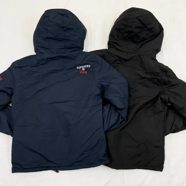 【Superdry】極度乾燥 女款 遊艇款 三拉鍊 防風外套 Superdry 暗袋 Yachter 外套 防風衣(防風外套8798)