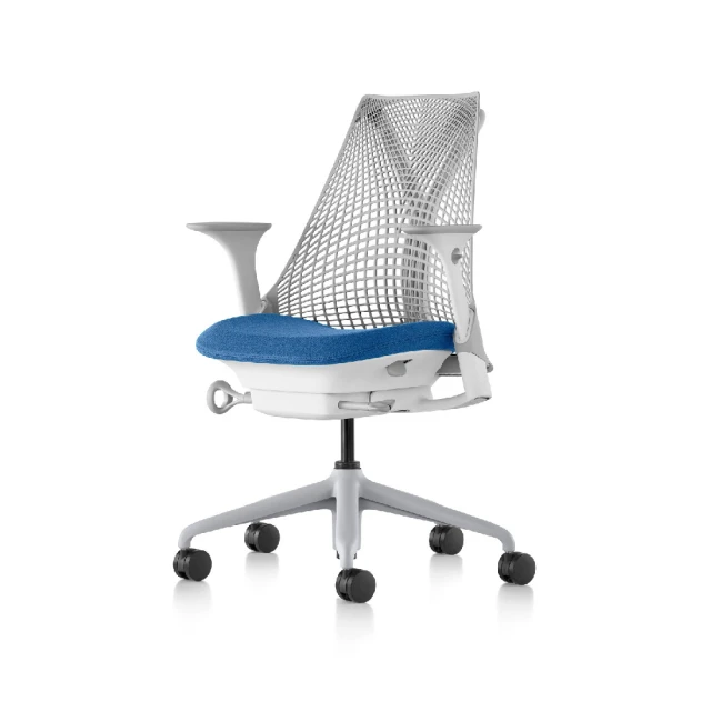 Herman Miller Sayl 小資款 - 淺灰背藍座｜世代家具｜原廠授權代理商(人體工學椅/電腦椅/辦公椅)