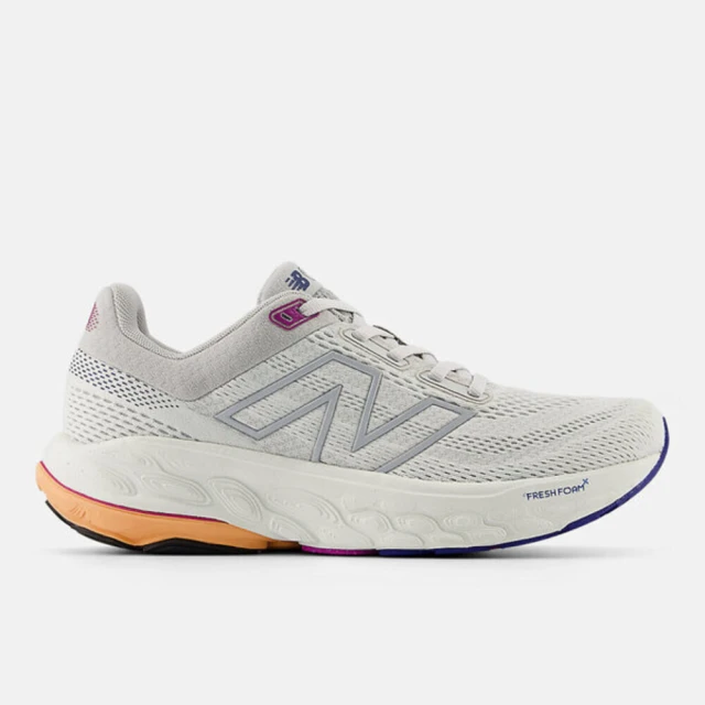 NEW BALANCE Fresh Foam X 860 V14 女 慢跑鞋 D寬楦 緩震 灰橘(W860F14)